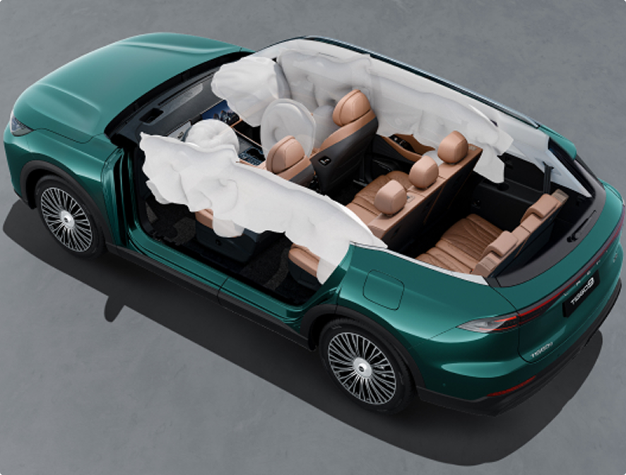 10 подушек безопасности